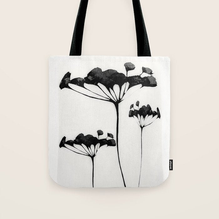 Abstract Art /Minimal Plant 118 Tote Bag Gallery Image 1