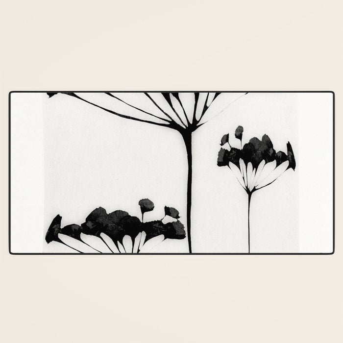 Abstract Art /Minimal Plant 118 Desk Mat Gallery Image 3