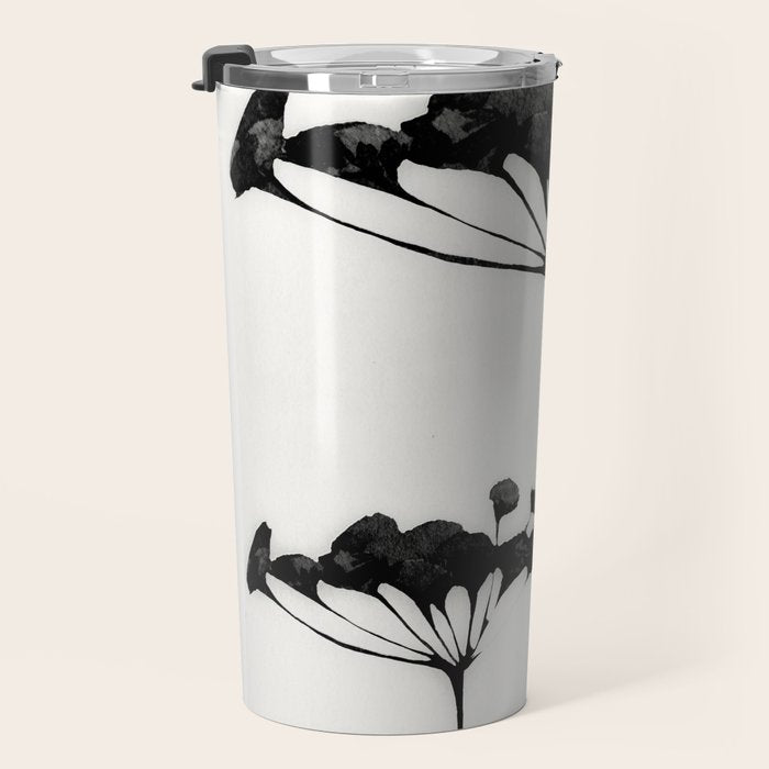 Abstract Art /Minimal Plant 118 Travel Mug Gallery Image 3