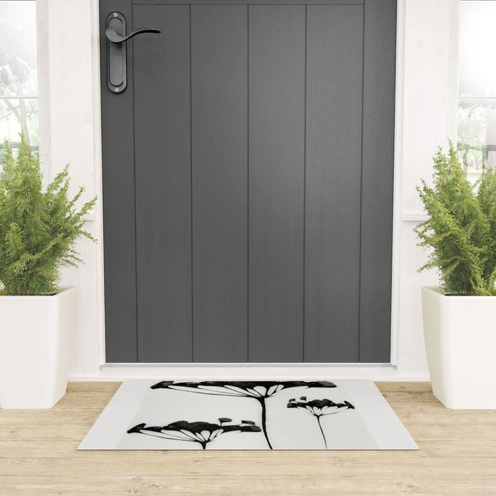 Abstract Art /Minimal Plant 118 Welcome Mat Gallery Image 3