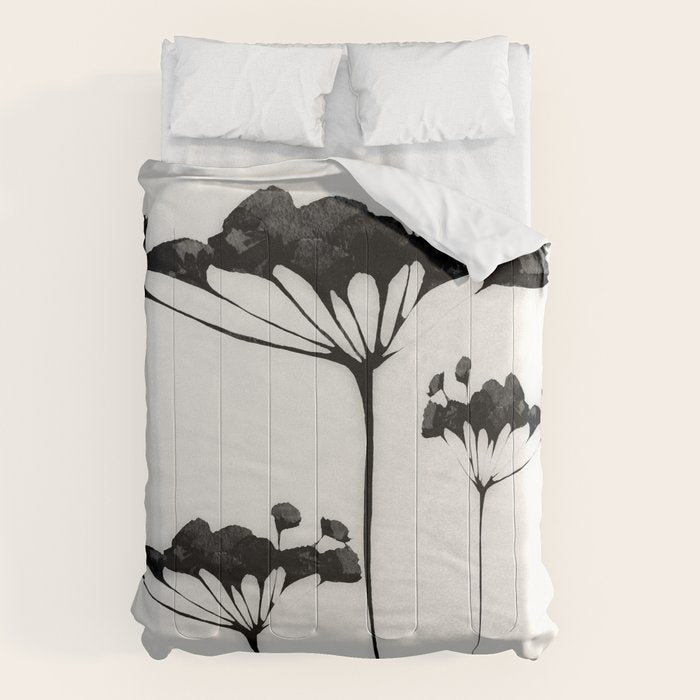 Abstract Art /Minimal Plant 118 Comforter Gallery Image 1