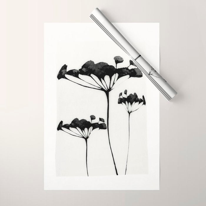Abstract Art /Minimal Plant 118 Wrapping Paper Gallery Image 1