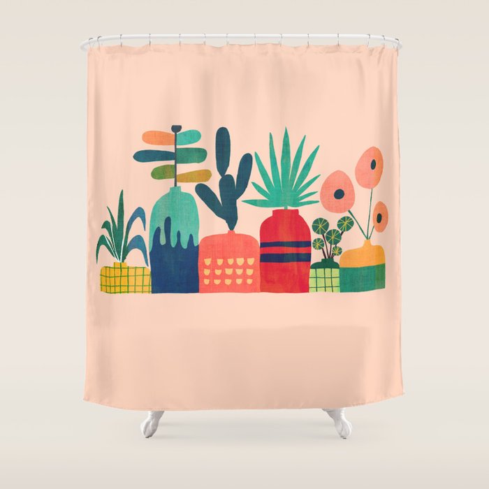 Plant mania Shower Curtain Gallery Image 1