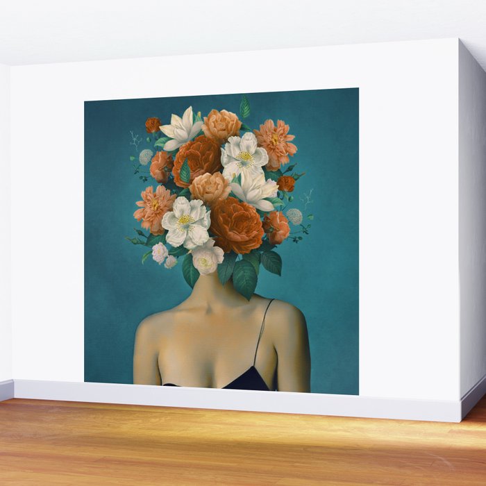 In Bloom 40 Wall Mural Gallery Image 2
