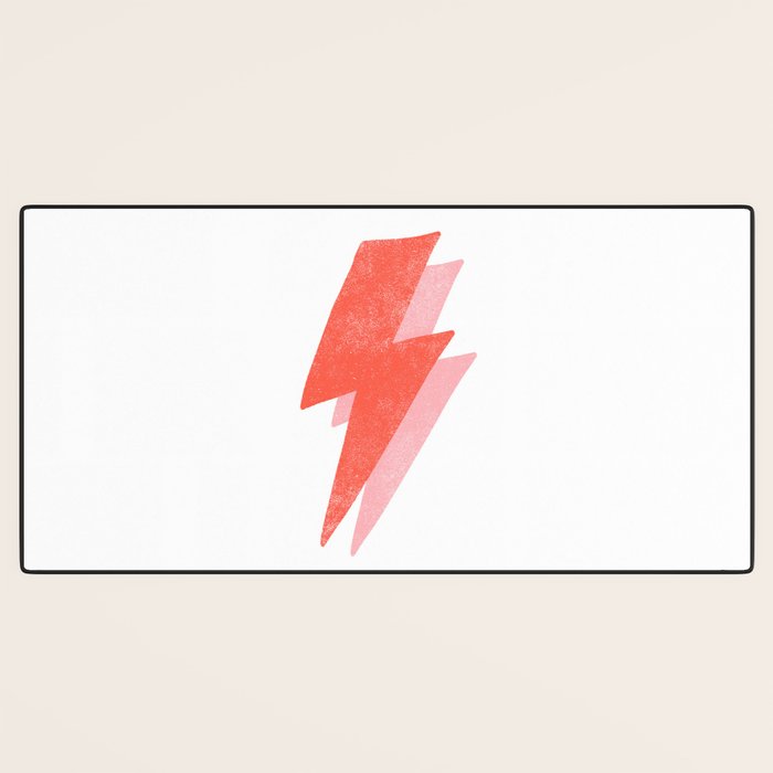 Thunder Distressed Desk Mat Gallery Image 3