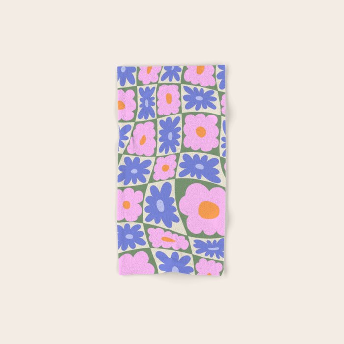 Floral seven Bath Towel Gallery Image 1