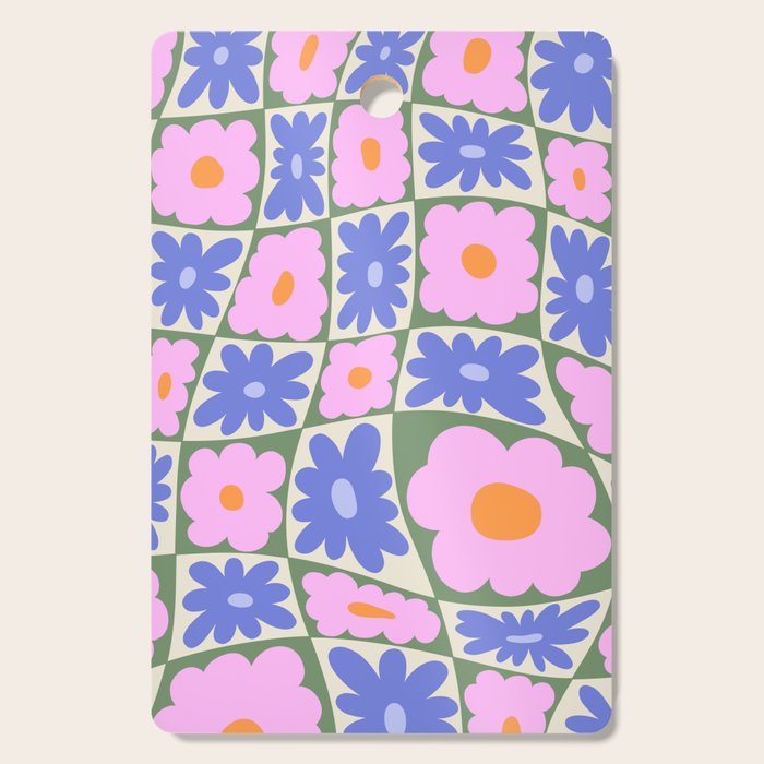 Floral seven Cutting Board Gallery Image 1