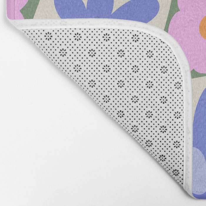 Floral seven Bath Mat Gallery Image 2