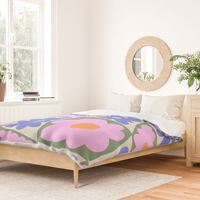 Floral seven Duvet Cover Gallery Image 2