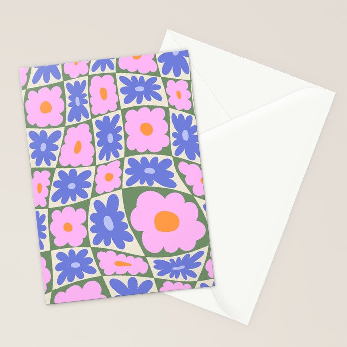 Floral seven Stationery Card Gallery Image 2
