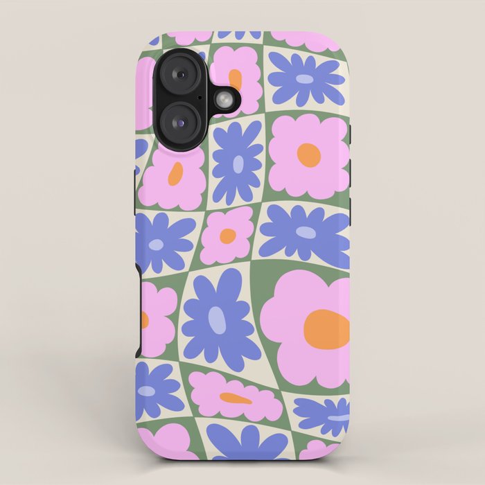 Floral seven iPhone Case