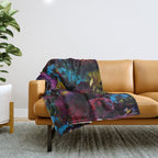 Vintage & Shabby Chic - Night Affaire I Throw Blanket Gallery Image 1