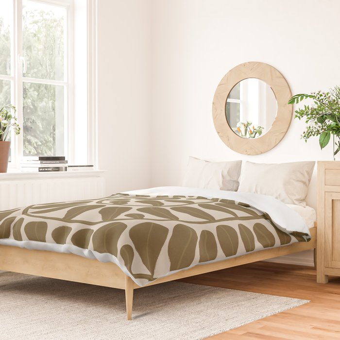 One Hundred-Leaved Plant #6 Duvet Cover Gallery Image 2