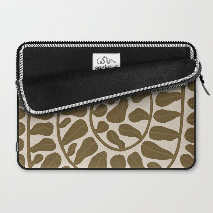 One Hundred-Leaved Plant #6 Laptop Sleeve Gallery Image 2