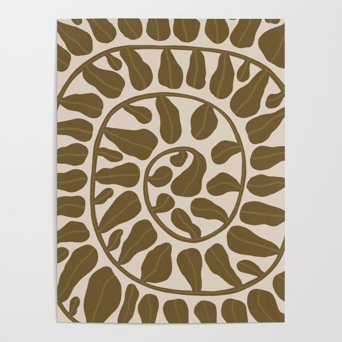 One Hundred-Leaved Plant #6 Poster Gallery Image 1