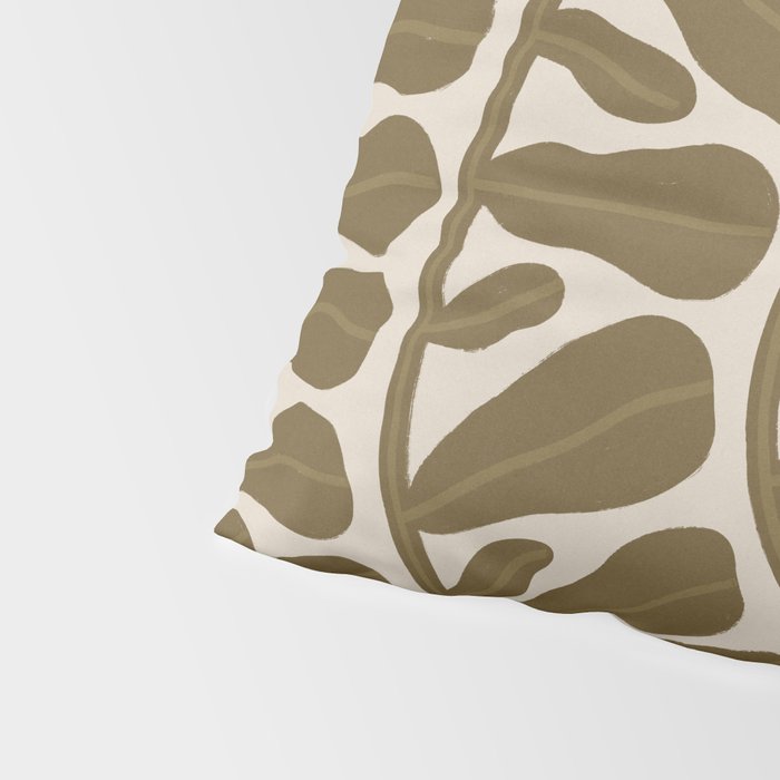 One Hundred-Leaved Plant #6 Pillow Sham Gallery Image 4