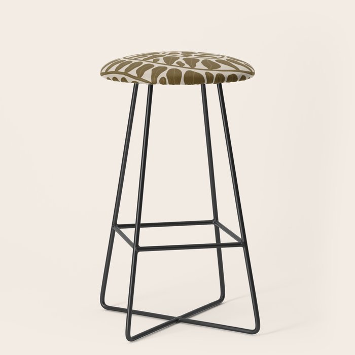 One Hundred-Leaved Plant #6 Stool Gallery Image 1