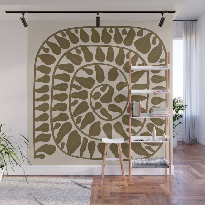 One Hundred-Leaved Plant #6 Wall Mural Gallery Image 1