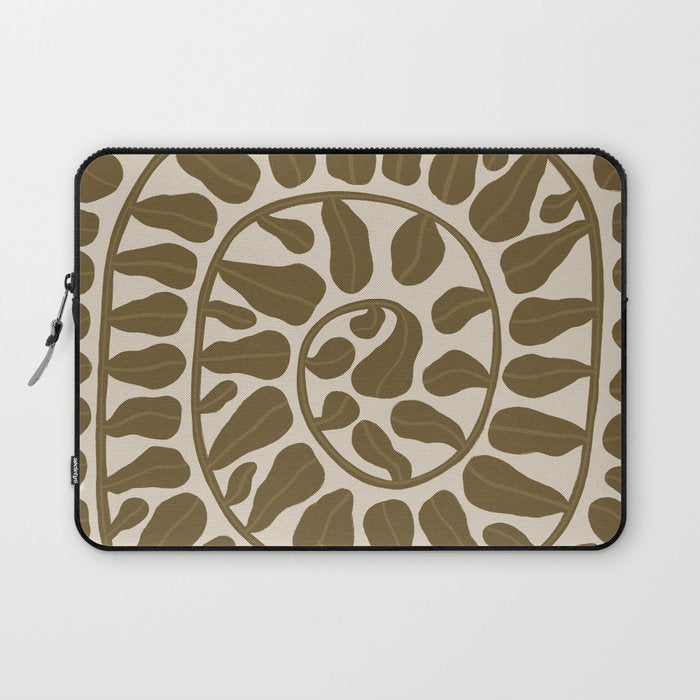 One Hundred-Leaved Plant #6 Laptop Sleeve Gallery Image 1