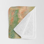 Haystack at Giverny by Claude Monet Throw Blanket Gallery Image 3