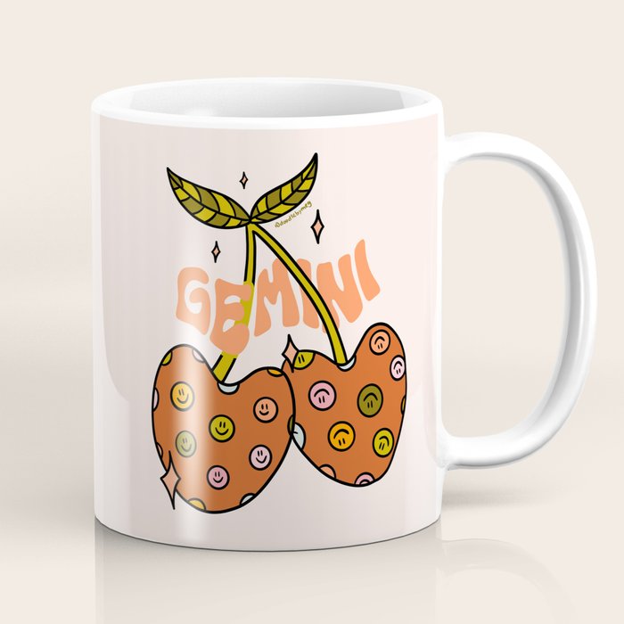 Gemini Cherries Coffee Mug Gallery Image 1