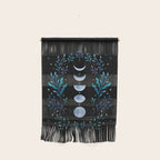 Moonlight Garden - Blue Wall Hanging Gallery Image 1