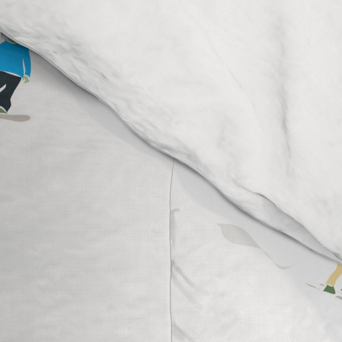 Mountain Skiers Pattern Comforter Gallery Image 4