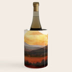 Desert in the Golden Sun Glow Wine Chiller Gallery Image 1