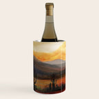 Desert in the Golden Sun Glow Wine Chiller Gallery Image 2
