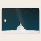 Star gazing - Penguin's dream of flying Cutting Board Gallery Image 1
