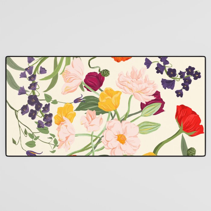Poppy Garden Desk Mat Gallery Image 3