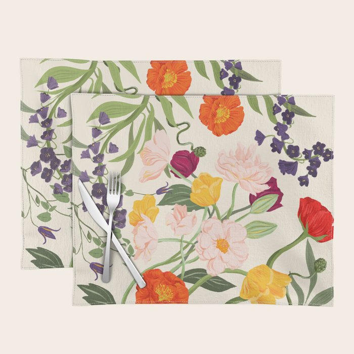 Poppy Garden Placemat Gallery Image 1