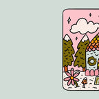 Pisces Gingerbread House Coffee Mug Gallery Image 2