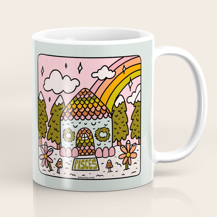 Pisces Gingerbread House Coffee Mug Gallery Image 1