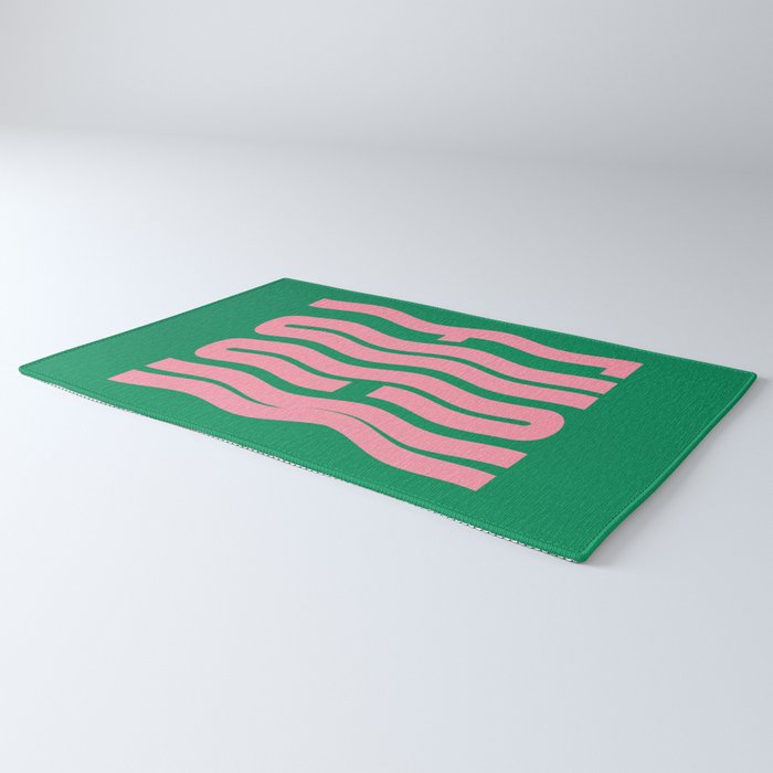 Favorite Word: Tropical Wavy Edition Rug Gallery Image 3