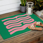 Favorite Word: Tropical Wavy Edition Outdoor Rug Gallery Image 2