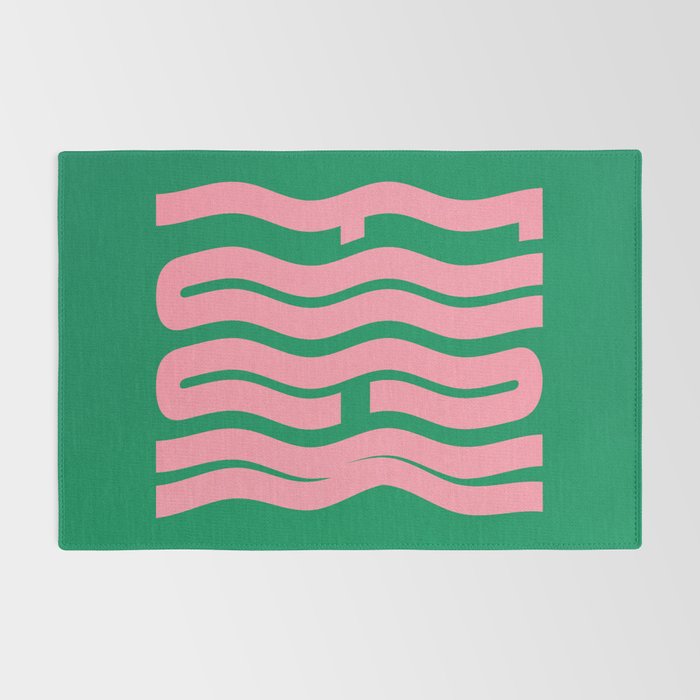 Favorite Word: Tropical Wavy Edition Rug Gallery Image 2