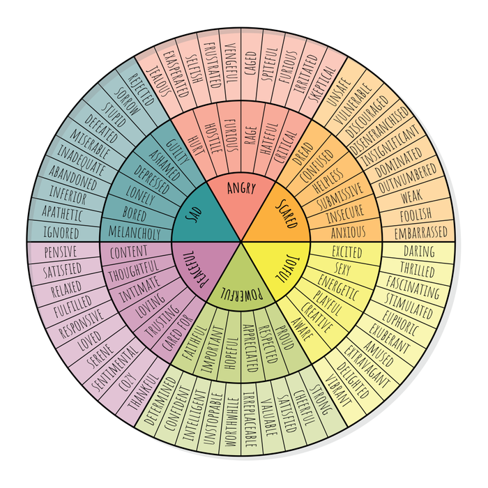 Feelings Wheel - Bright Coffee Mug Gallery Image 2