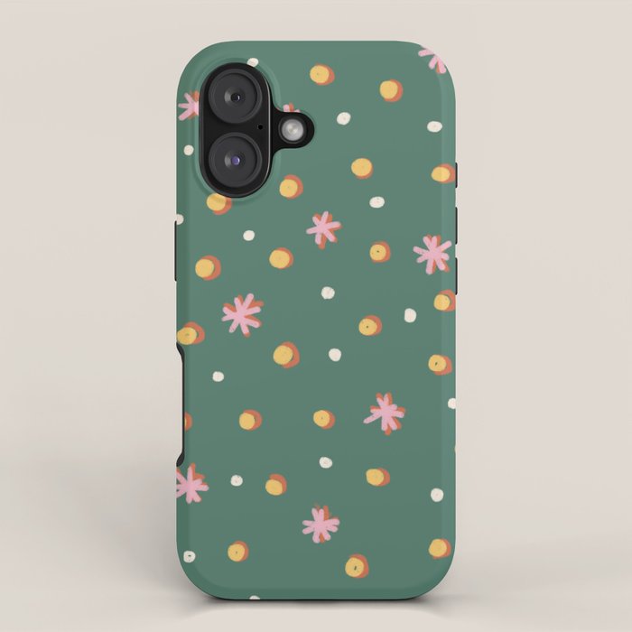 Stars and dots iPhone Case Gallery Image 1
