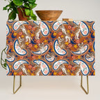 Celestial Sunset Leopard Cubs Credenza Gallery Image 1