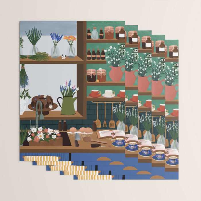 magic of herbs Wrapping Paper Gallery Image 3