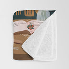magic of herbs Throw Blanket Gallery Image 3