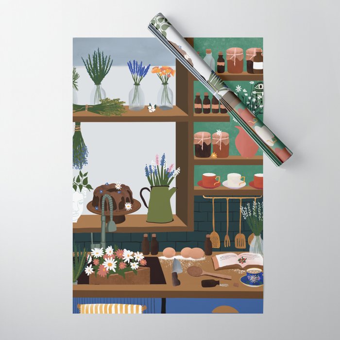 magic of herbs Wrapping Paper Gallery Image 1