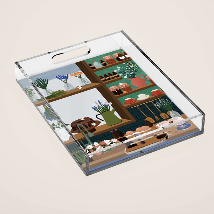 magic of herbs Acrylic Tray Gallery Image 1