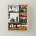 magic of herbs Mini Art Print Gallery Image 1