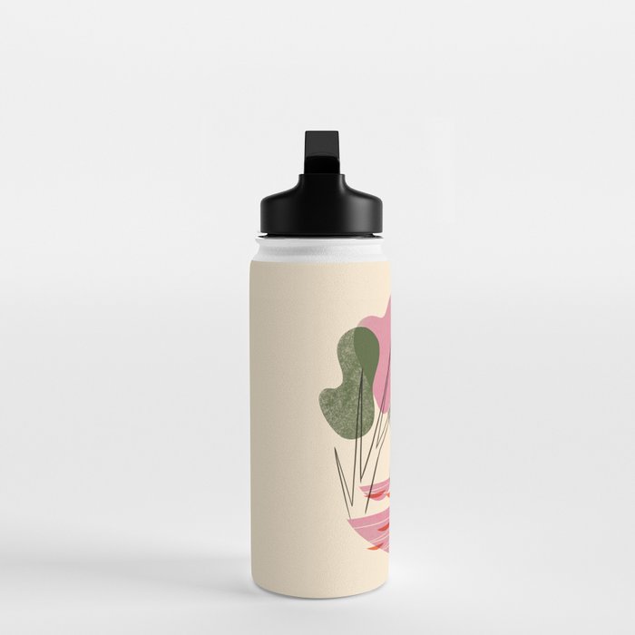 Abstract Forest Water Bottle Gallery Image 3