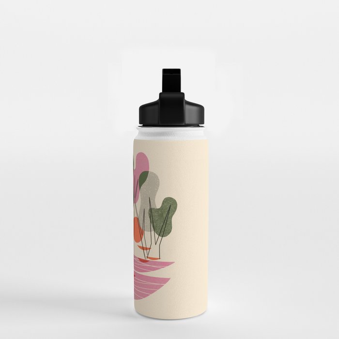 Abstract Forest Water Bottle Gallery Image 2
