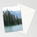 Mountain Waters Calming and Clear Stationery Card Gallery Image 2
