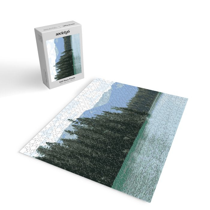 Mountain Waters Calming and Clear Jigsaw Puzzle Gallery Image 2