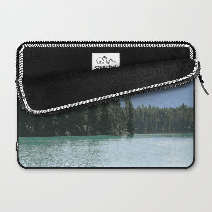 Mountain Waters Calming and Clear Laptop Sleeve Gallery Image 2